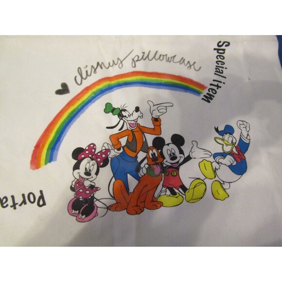 Disney Pillow Case American Red Cross First Aid Kit Supplies List RARE - Picture 2 of 10